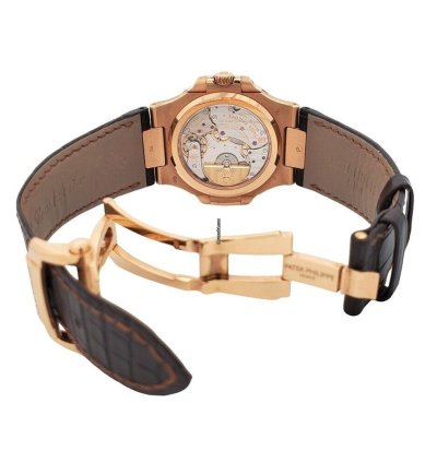 Patek Philippe Nautilus 40mm Rose Gold Watch 5712r-001 Box Papers