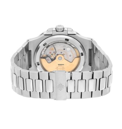Patek Philippe Nautilus 40mm White Index Hour Markers Dial Stainless Steel