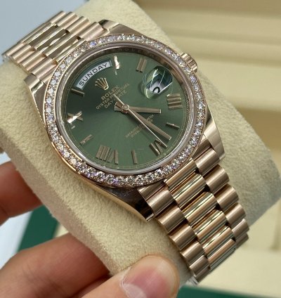 Rolex Day-date 40 40-228345rbr Green Roman