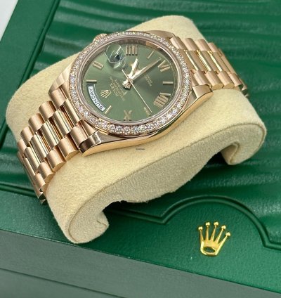 Rolex Day-date 40 40-228345rbr Green Roman