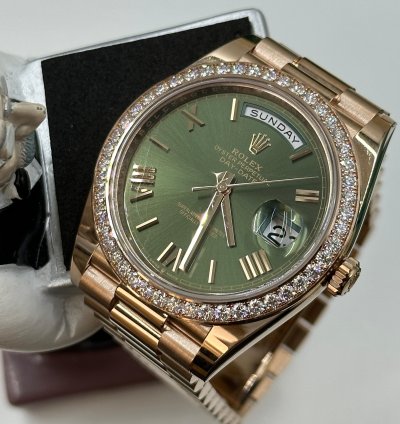 Rolex Day-date 40 40-228345rbr Green Roman
