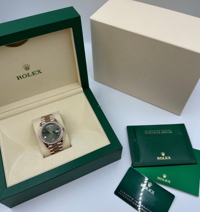 Rolex Day-date 40 40-228345rbr Green Roman