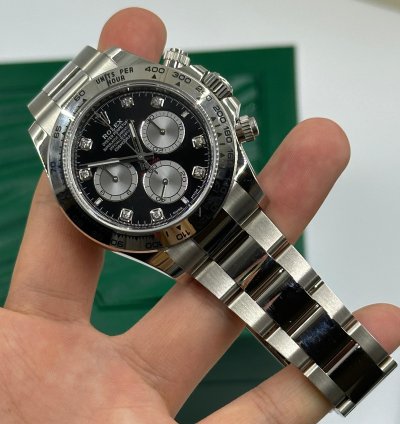 Rolex Daytona Cosmograph Daytona 126509-0002 Diamonds Black
