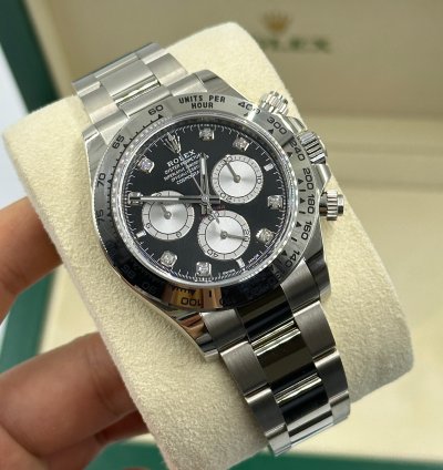 Rolex Daytona Cosmograph Daytona 126509-0002 Diamonds Black