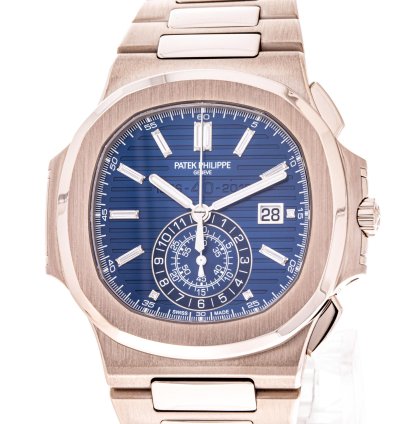 Patek Philippe Nautilus 44 White Gold 40th Anniversary 5976 1g-001 Like New 2017 Full Set