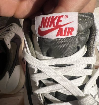Air Jordan 1 Low Og Sp Travis Scott Reverse Medium Olive
