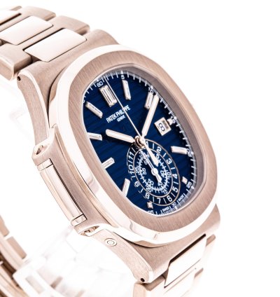 Patek Philippe Nautilus 44 White Gold 40th Anniversary 5976 1g-001 Like New 2017 Full Set