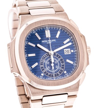 Patek Philippe Nautilus 44 White Gold 40th Anniversary 5976 1g-001 Like New 2017 Full Set