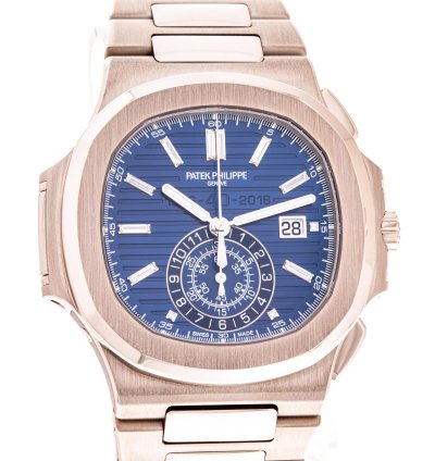 Patek Philippe Nautilus 44 White Gold 40th Anniversary 5976 1g-001 Like New 2017 Full Set