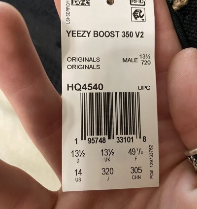 Yeezy 350v2 Onyx