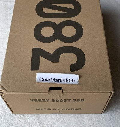 Yeezy 380 Yecoraite Reflective Asia Rare Size 10