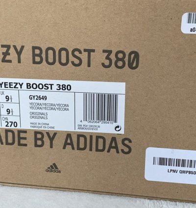 Yeezy 380 Yecoraite Reflective Asia Rare Size 10