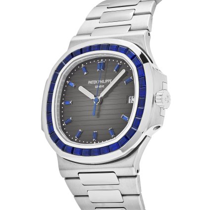 Patek Philippe Nautilus 5711 111p-001 Platinum Blue Sapphire