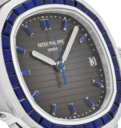Patek Philippe Nautilus 5711 111p-001 Platinum Blue Sapphire
