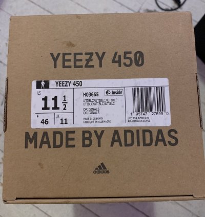 Yeezy 450 Utility Black Sz 11 5 Ds