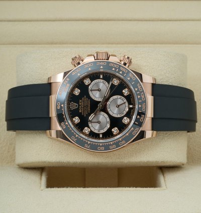 Rolex Daytona Cosmograph Daytona 126515ln Black Sundust Dial With Factory Diamonds