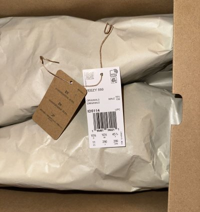 Yeezy 500 Bone White