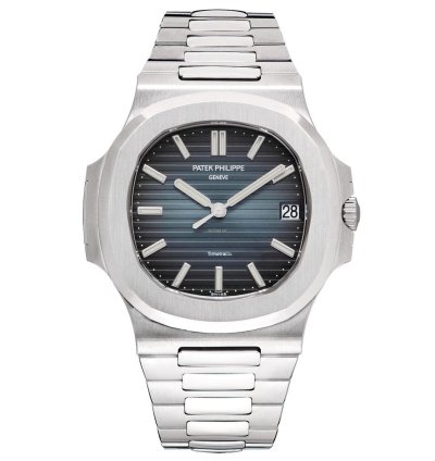 Patek Philippe Nautilus 5711 1a Tiffany Co Stamped Blue Dial 2009 Mint