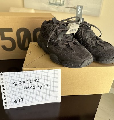 Yeezy 500 Utility Black 2018