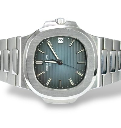 Patek Philippe Nautilus 5711 1a-001 - 2007 - Nautilus - Box And Papers - Blue Dial - Rarer Geneva Seal Model
