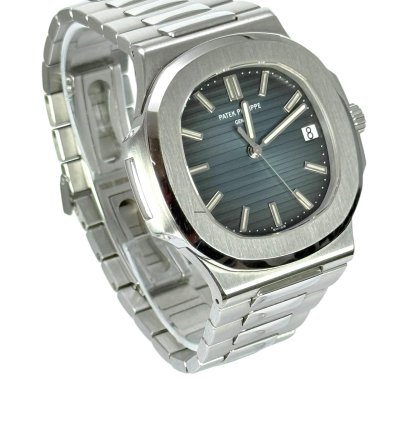Patek Philippe Nautilus 5711 1a-001 - 2007 - Nautilus - Box And Papers - Blue Dial - Rarer Geneva Seal Model