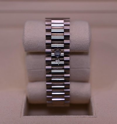 Rolex Day-date 40 40mm 2023 White Gold Day-date Green Olive Dial Unworn Box And Papers 228239