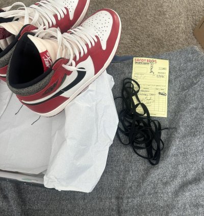 Air Jordan 1 Retro High Og Chicago Lost Found