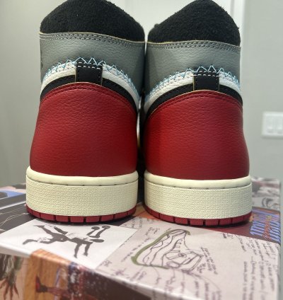 Air Jordan 1 Retro High Og Sp Union La Chicago Shadow Sz 12