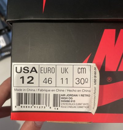 Air Jordan 1 Retro High Og Top 3 2016