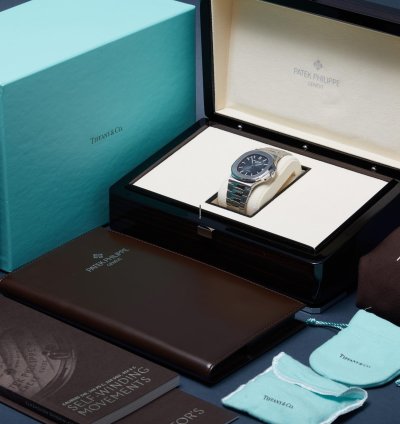 Patek Philippe Nautilus 5711 1a-010 Tiffany Co Stamped - Box Papers - 2019