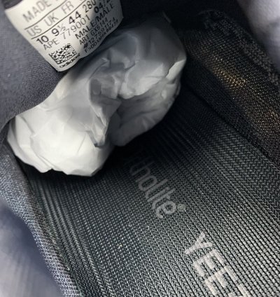 Yeezy 700 V3 Men Size 10 Dark Glow Adidas Black Sneakers