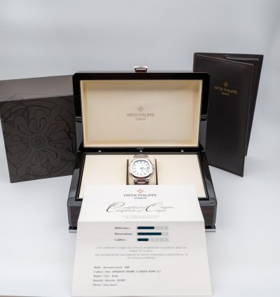 Patek Philippe Nautilus 5711 1a-011 White Piano Dial Steel Bracelet Full Set
