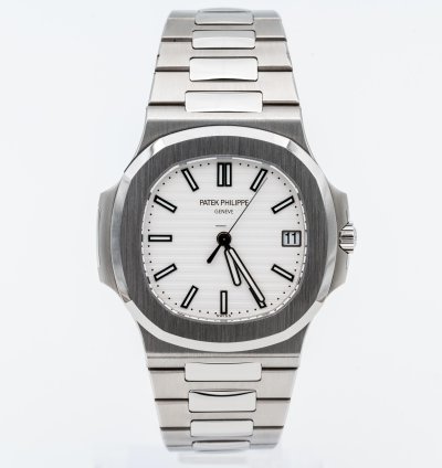 Patek Philippe Nautilus 5711 1a-011 White Piano Dial Steel Bracelet Full Set