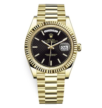 Rolex Day-date 40 40mm Black Index Dial 228238 New 2023