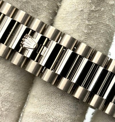 Rolex Day-date 40 40mm Blue Ombre Dial White Gold 228239 Unworn 2025