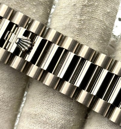 Rolex Day-date 40 40mm Blue Ombre Dial White Gold 228239 Unworn 2025