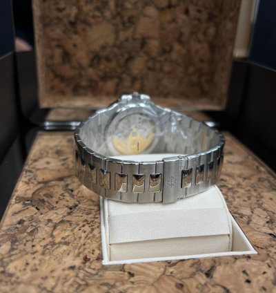 Patek Philippe Nautilus 5711 1p 40th Anniversary Platinum Baguette Blue Dial