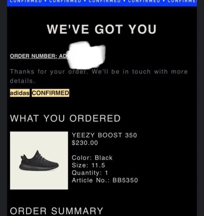 Yeezy Boost 350 V1 Pirate Black