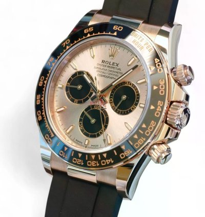 Rolex Daytona Cosmograph Daytona 18ct Everose Gold Sundust Dial 126515ln