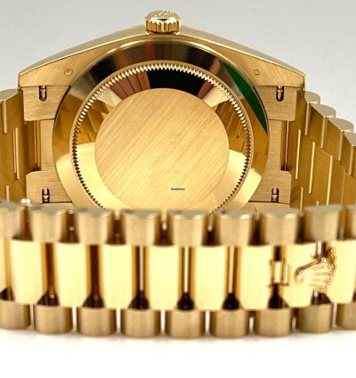 Rolex Day-date 40 40mm Champagne Roman Dial Yellow Gold Bracelet 228238 Unworn 2024