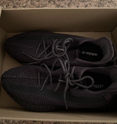 Yeezy Boost 350 V2 Black Size 14