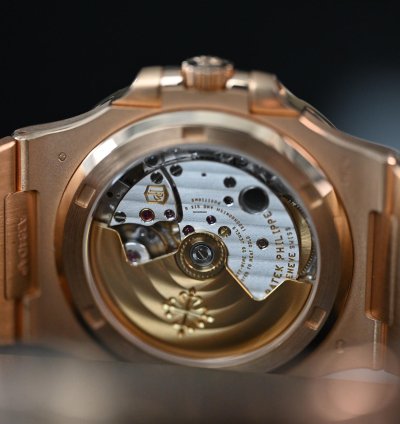 Patek Philippe Nautilus 5711 1r New Movement Brown Dial Rose Gold Bracelet Discontinued