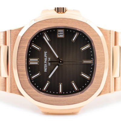 Patek Philippe Nautilus 5711 1r Rare Cal 26-330 Full Set 2019 Ros Gold