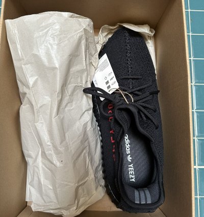 Yeezy Boost 350 V2 Bred Size 12