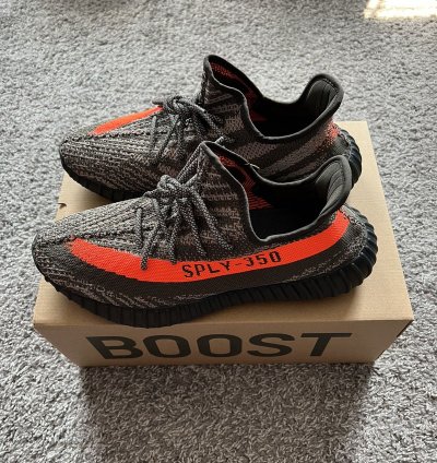 Yeezy Boost 350 V2 Carbon Beluga Men Us 12