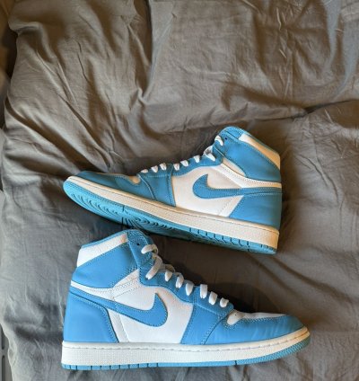 Air Jordan 1 Unc Powder Blue 2015 Size 10 5