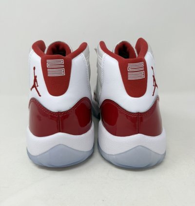 Air Jordan 11 Cherry Retro High Red White Sneakers 2022