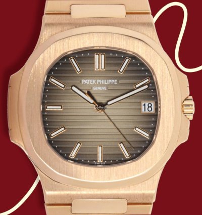 Patek Philippe Nautilus 5711 1r-001 18kt Pink Gold 12 2016 Patek Box Papers