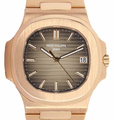 Patek Philippe Nautilus 5711 1r-001 18kt Pink Gold 12 2016 Patek Box Papers