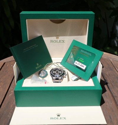 Rolex Daytona Cosmograph Daytona 2023 2024 Rolex Daytona White Gold Black Dial Baby Le Mans